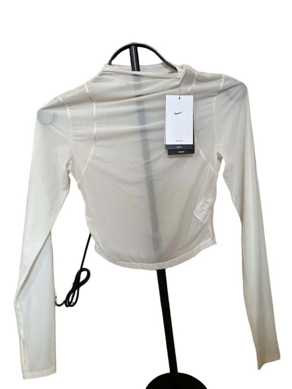 **Yoga top**Nike Zenvy Sheer Women's Dri-FIT Long-Sleeve Top - Size S-NWT